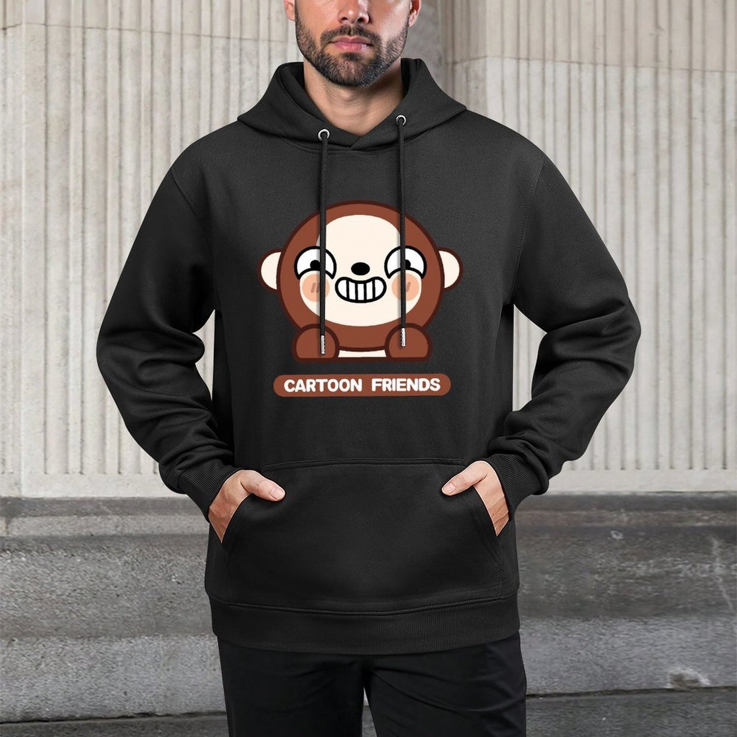 Front Graphic HoodiesPure Strong