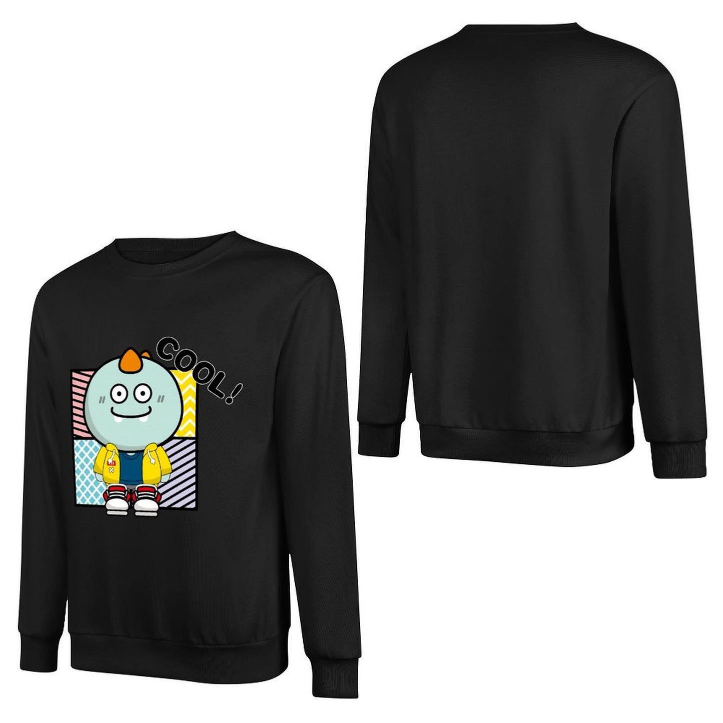 Front Patterned Long Sleeve TopMoisture-Wicking Essential