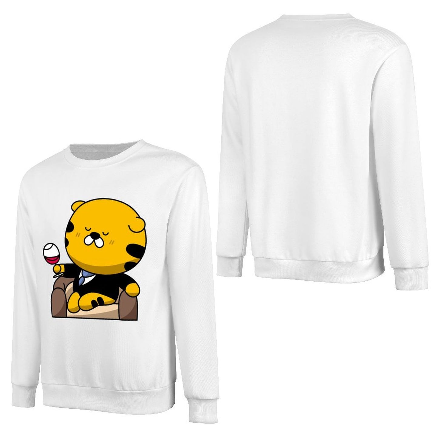 Front Patterned Long Sleeve TopNeat TrueStyle