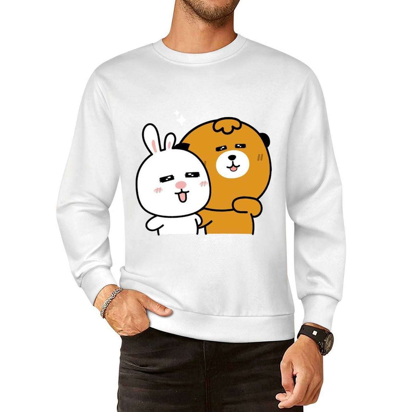 Front Patterned Long Sleeve Top TrueFit