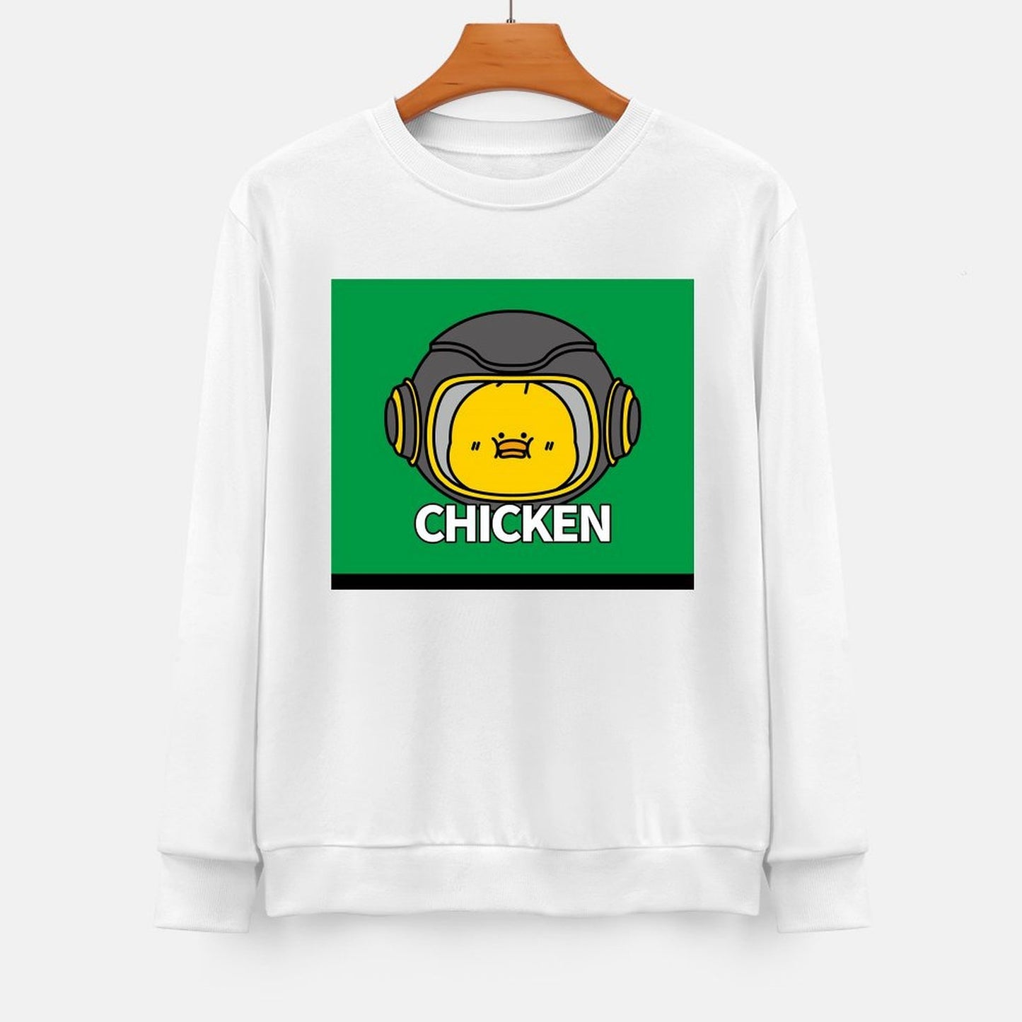 Front Patterned Long Sleeve Top Eco / Sustainable