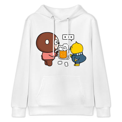 Recycled Long Lasting Front Graphic Hoodies