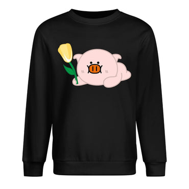 Front Patterned Long Sleeve TopSlim Fit StreetFit