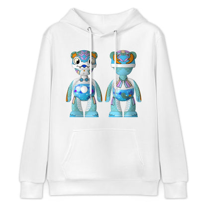 Hoodie Front PatternEverydayComfort 100% Cotton