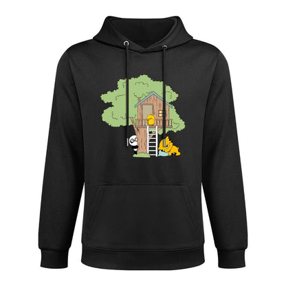 Minimalist RelaxFit Front Graphic Hoodies