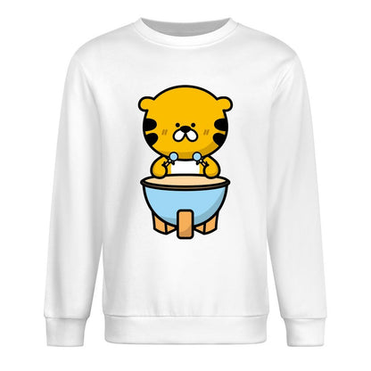 IPBR 250g Crew Neck Long Sleeve Sweatshirt Front GraphicCrew Neck Long Sleeve Sweatshirt4000045