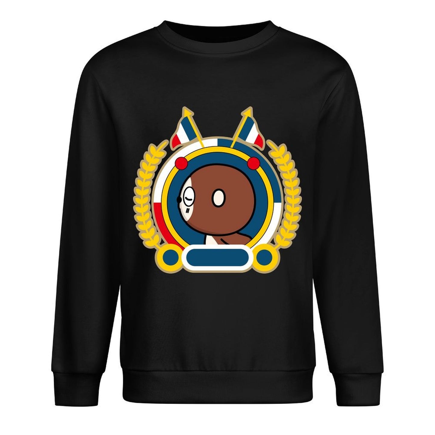 Front Patterned Long Sleeve TopFresh CoreLine