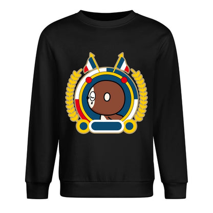 Front Patterned Long Sleeve TopFresh CoreLine