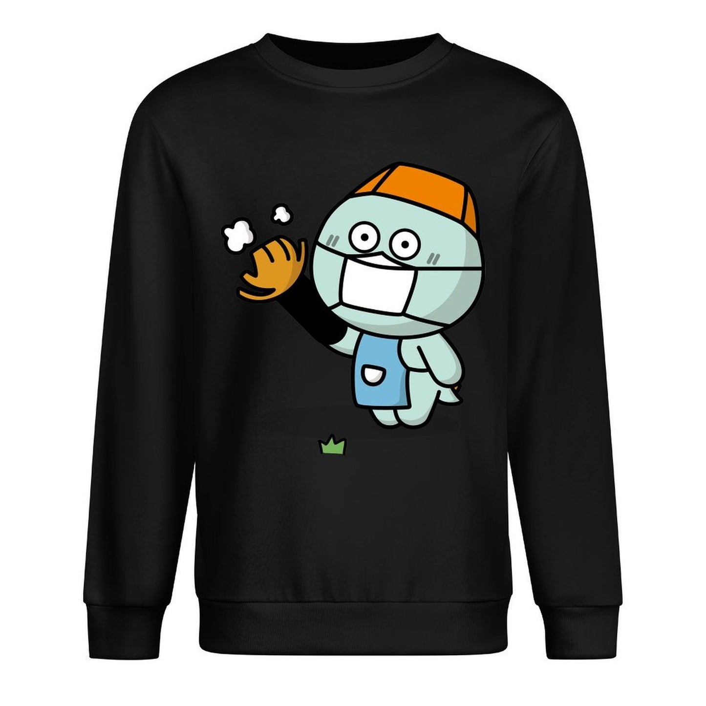 Front Patterned Long Sleeve TopOn-Demand Clean