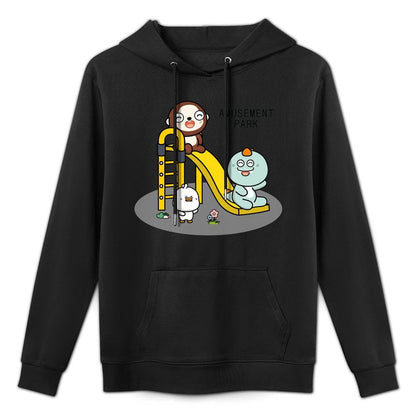 Seamless Strong Front Graphic Hoodies