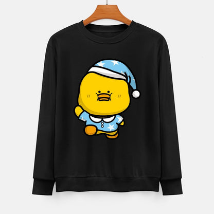 Front Patterned Long Sleeve TopSolid ComfortFit