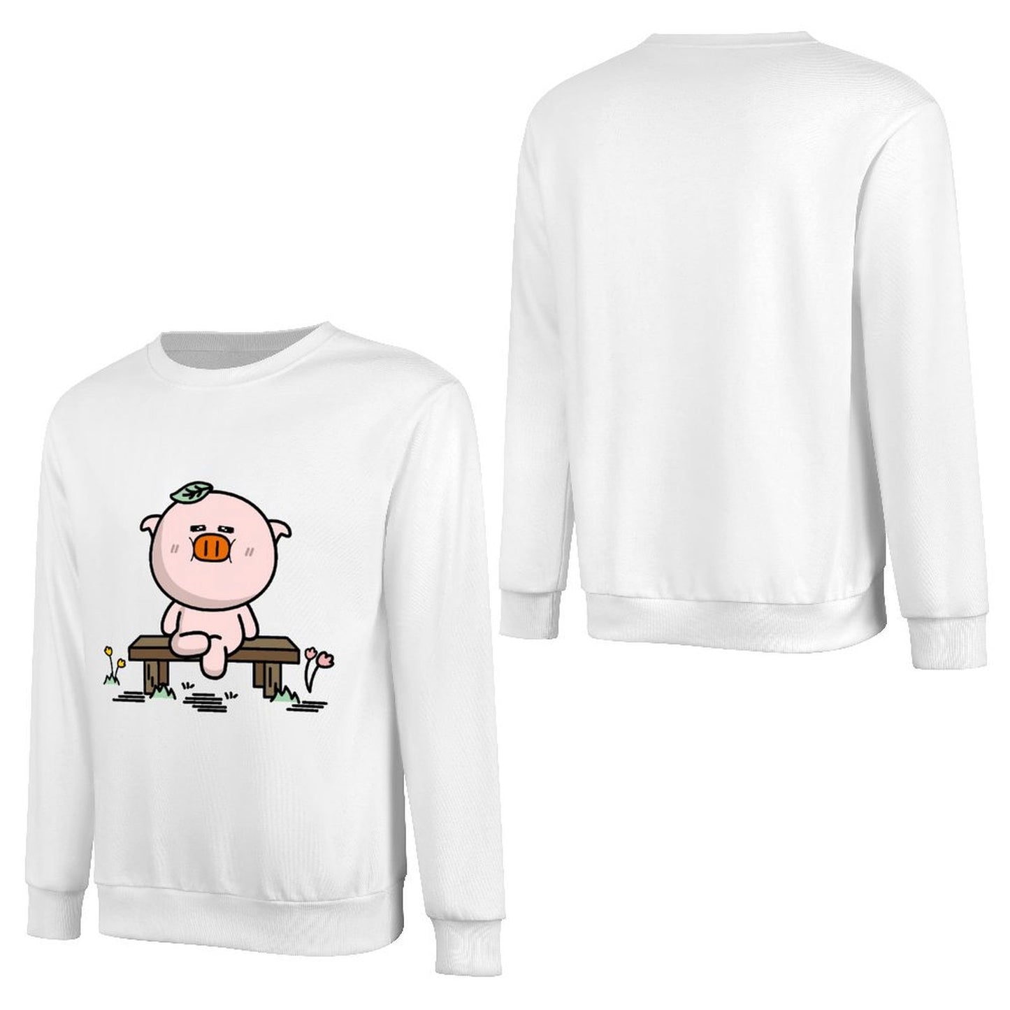 Front Patterned Long Sleeve TopPerformance Fresh