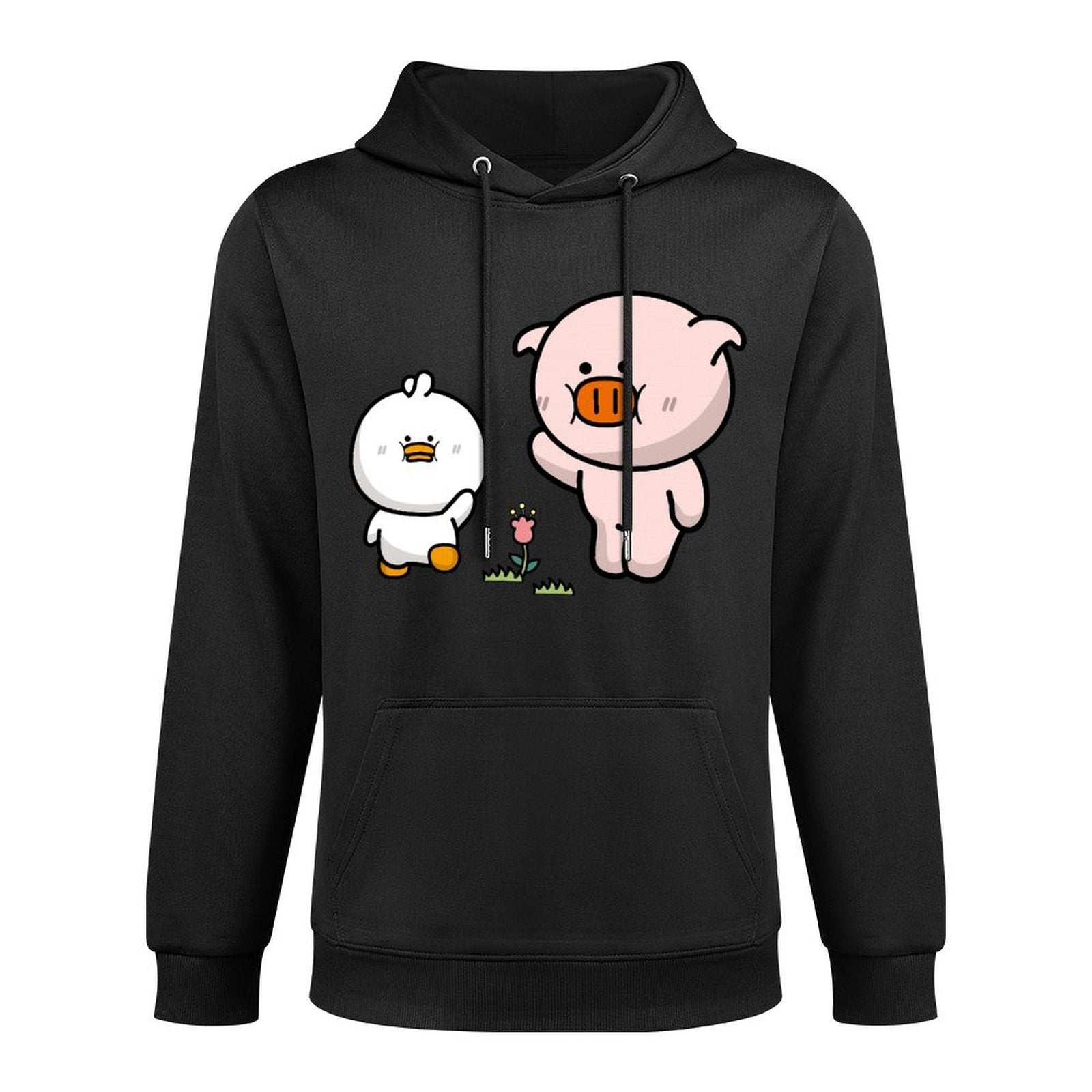 Street Minimal Front Graphic Hoodies