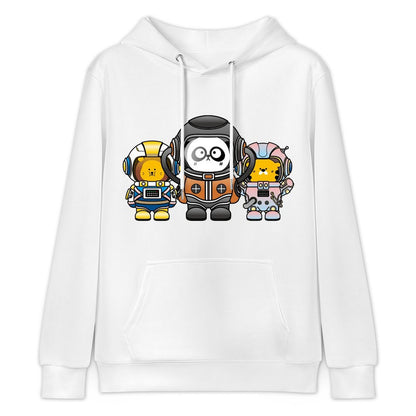 Relaxed Moisture-Wicking Front Graphic Hoodies