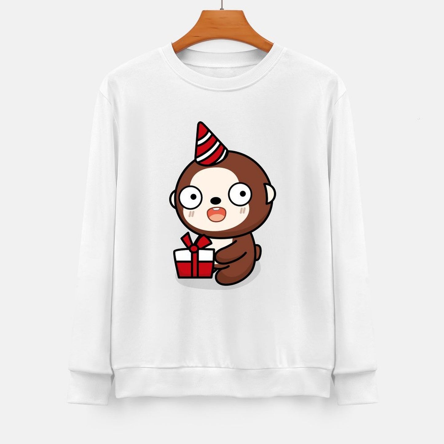 Front Patterned Long Sleeve TopEco / Sustainable Lightweight