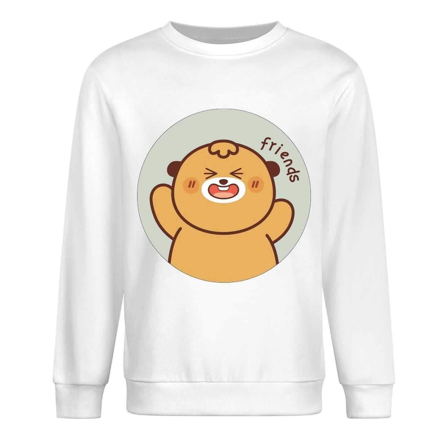 Front Patterned Long Sleeve TopPure Series