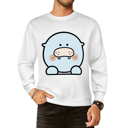 Front Patterned Long Sleeve TopEverydayFit Midweight