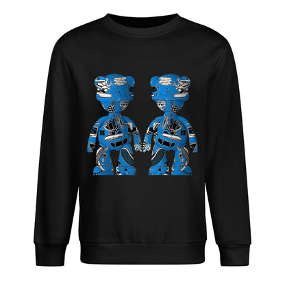 IPIB 250g Crew Neck Long Sleeve Sweatshirt Front GraphicCrew Neck Long Sleeve Sweatshirt6000084-2