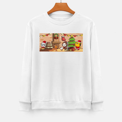 Front Patterned Long Sleeve TopCotton Refined