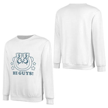 Front Patterned Long Sleeve TopActiveWear Soft