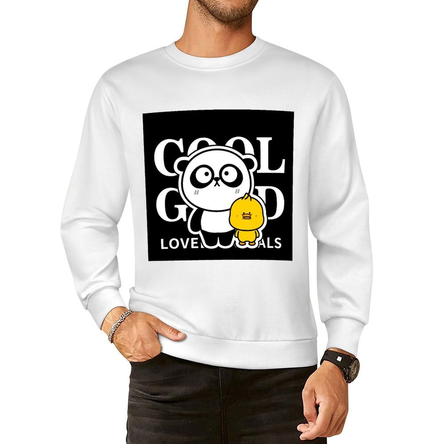 Front Patterned Long Sleeve TopActiveLine CoreLine