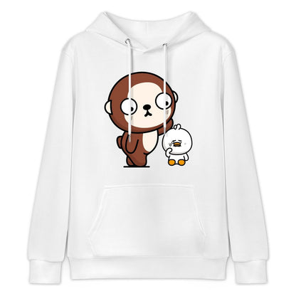 Printed Colorfast Front Graphic Hoodies