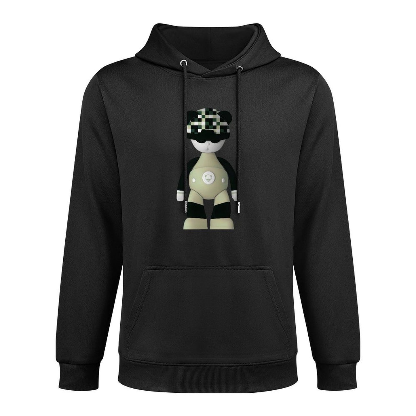 Hoodie Front PatternPrint-Ready ActiveWear