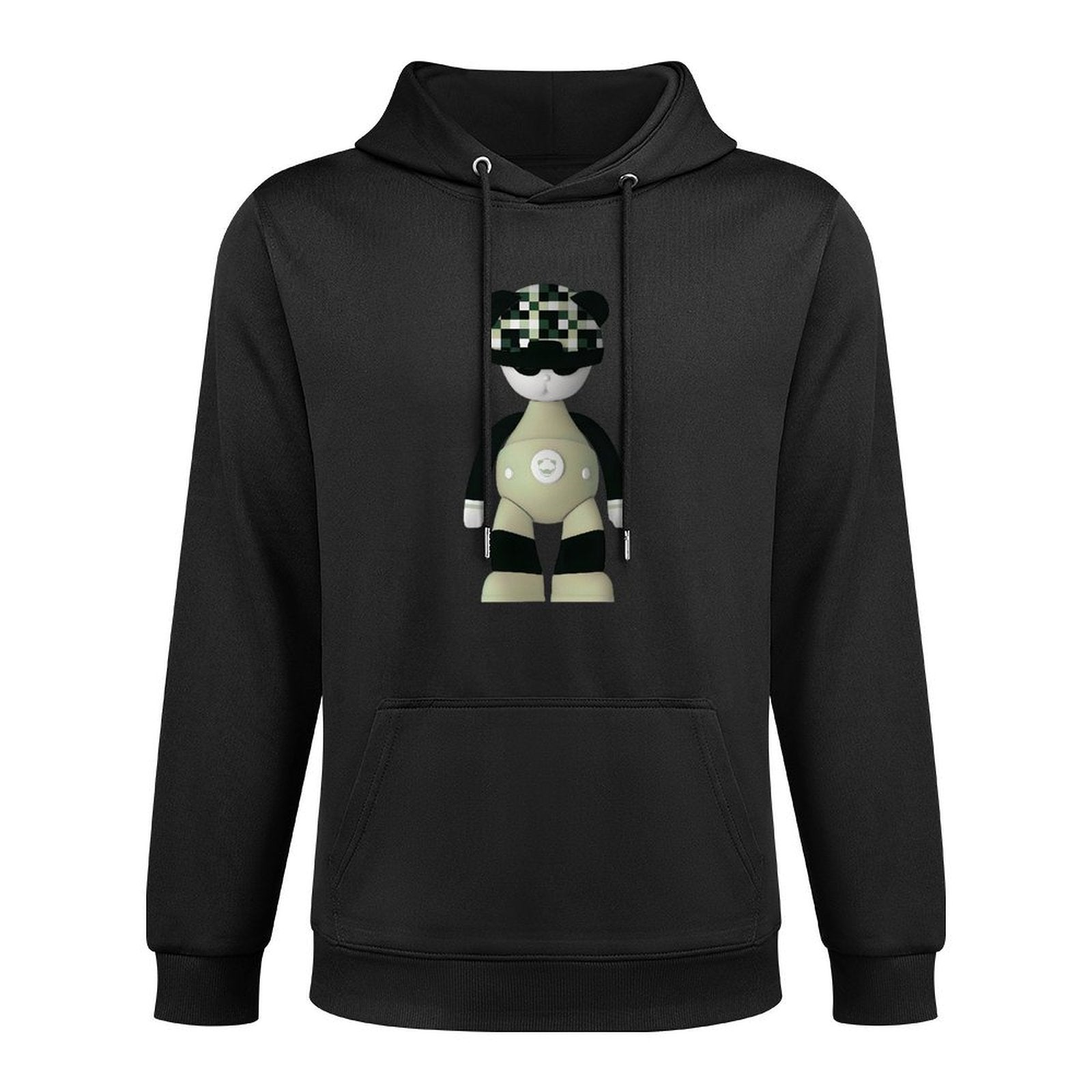 Hoodie Front PatternPrint-Ready ActiveWear