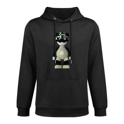 Hoodie Front PatternPrint-Ready ActiveWear
