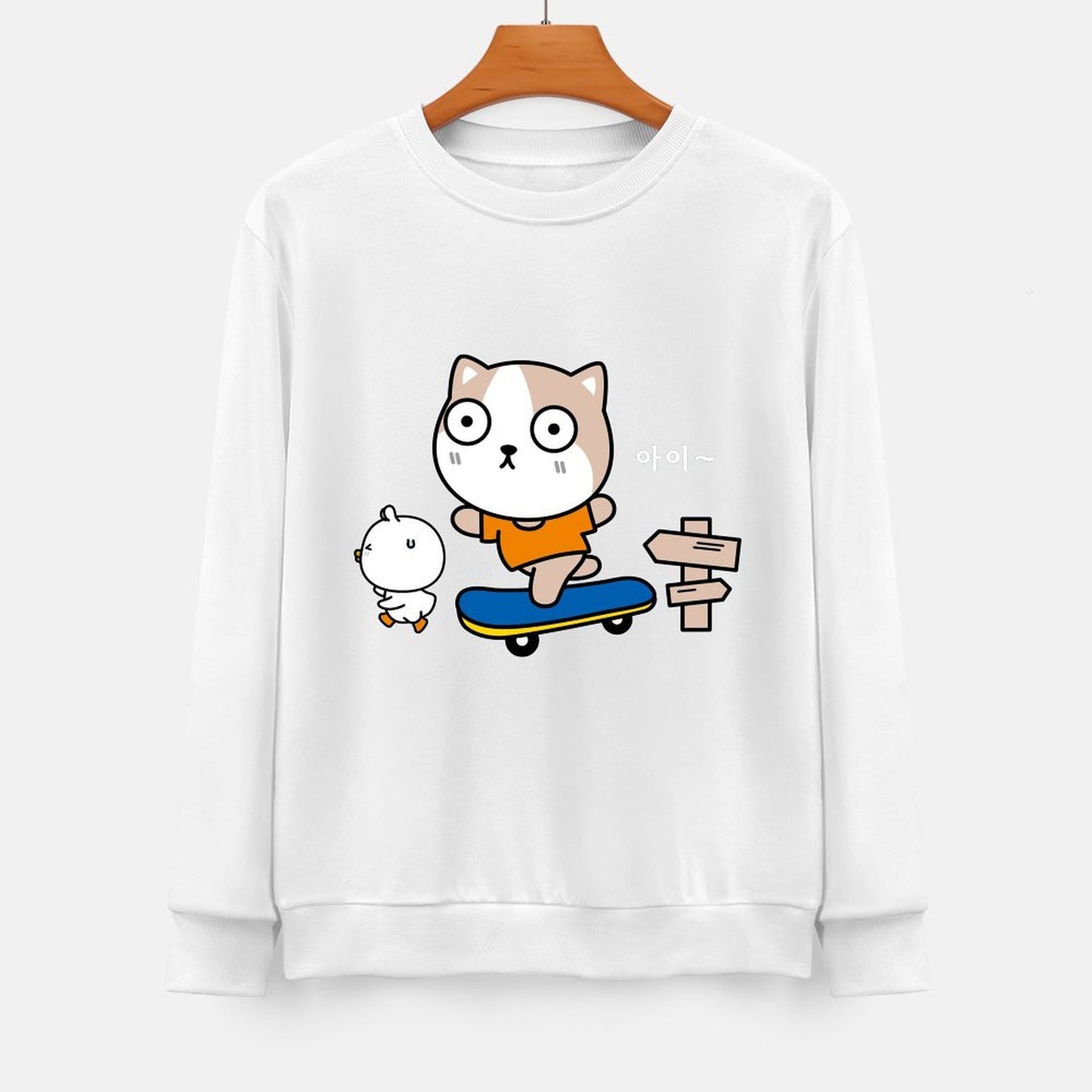 Front Patterned Long Sleeve TopTrueFit Premium Finish