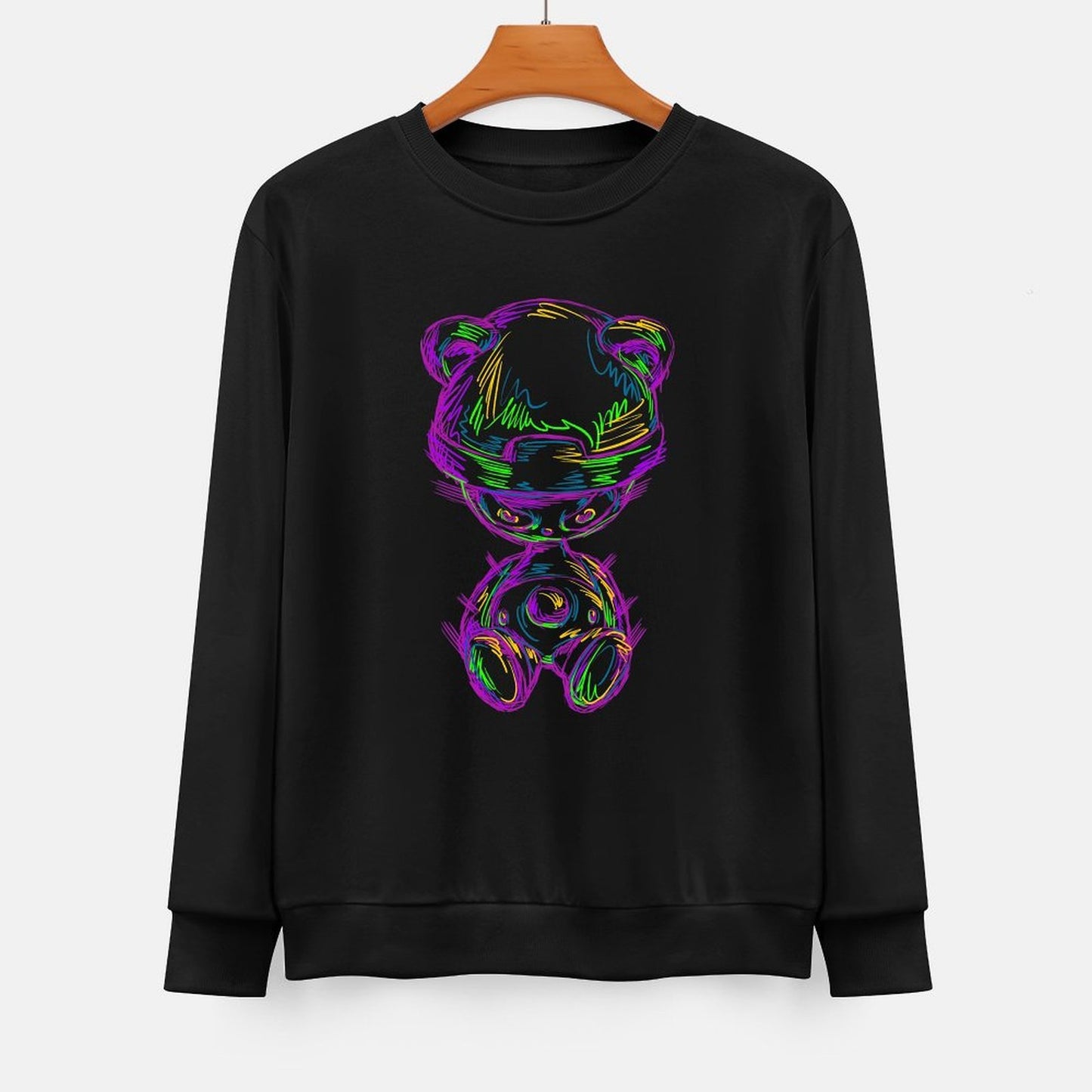 IPIB 250g Crew Neck Long Sleeve Sweatshirt Front GraphicCrew Neck Long Sleeve Sweatshirt6000055-3