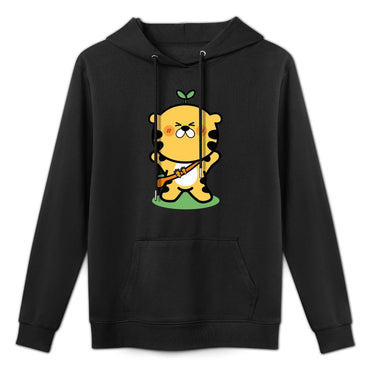 Pocket Tee Crew Neck Front Graphic Hoodies