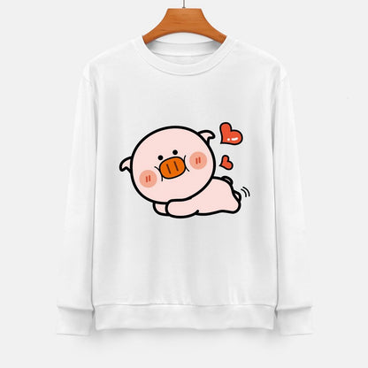 Front Patterned Long Sleeve TopIndoor Solid