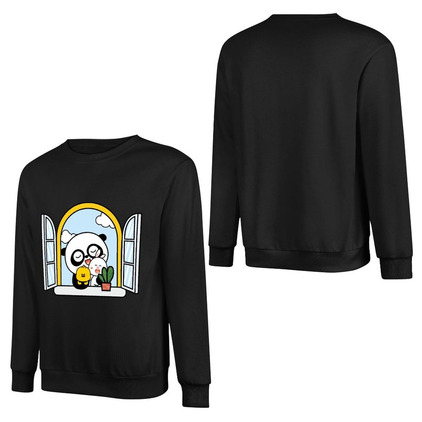 Front Patterned Long Sleeve TopChill Long Lasting