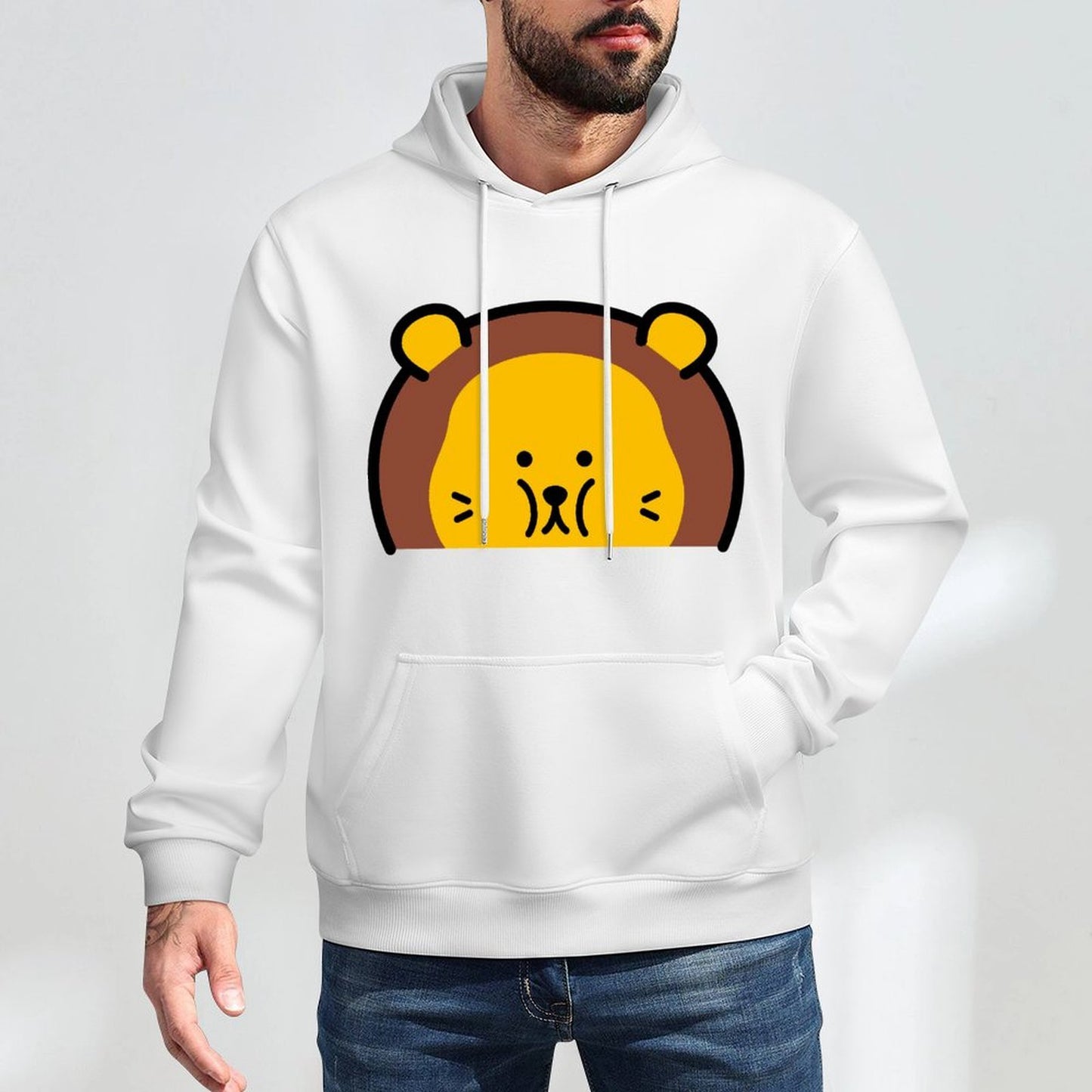 TrueStyle Relaxed Front Graphic Hoodies