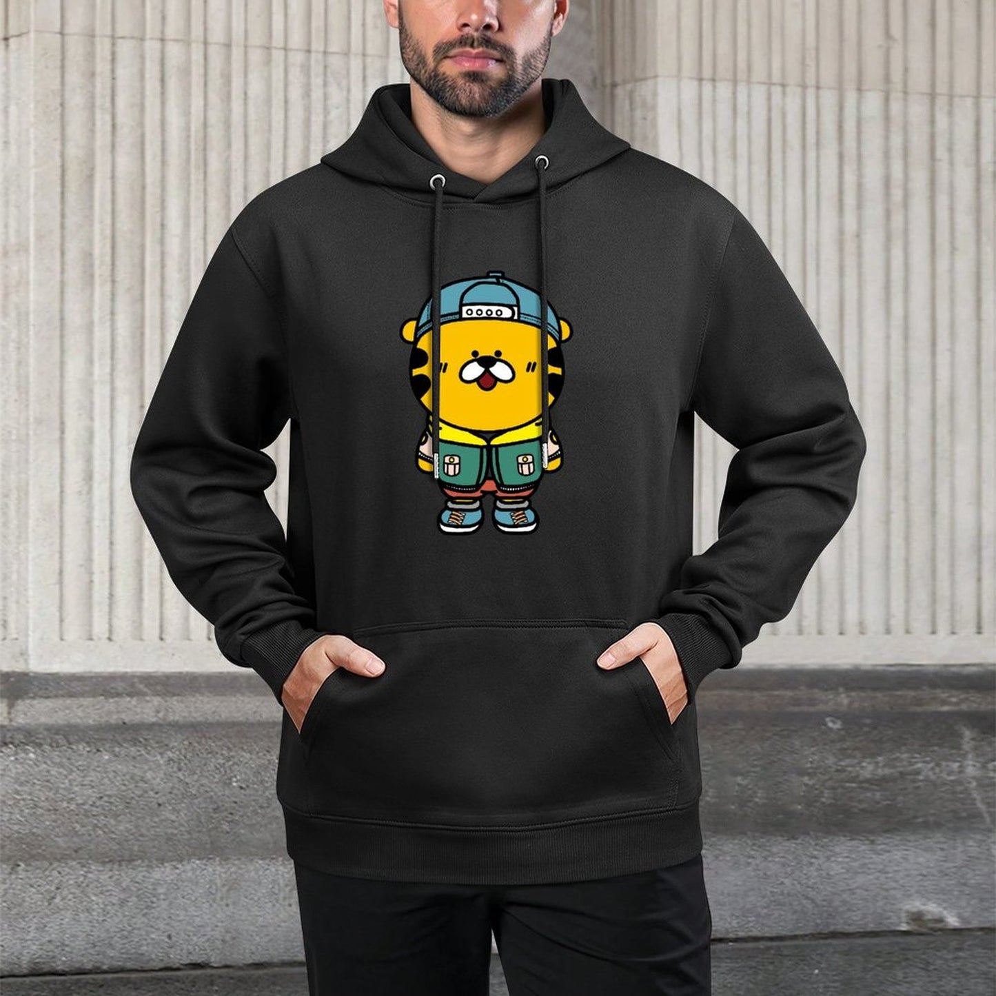 Midweight YearRound Front Graphic Hoodies