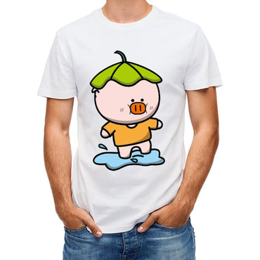 Relaxed Fit Promotional Front Graphic T-shirt