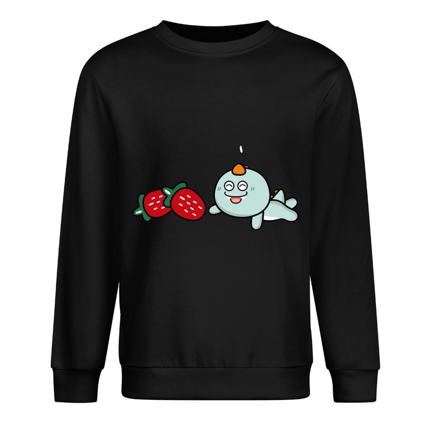 Front Patterned Long Sleeve TopEverydayFit RegularFit