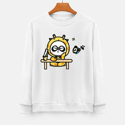 Front Patterned Long Sleeve TopClassicStyle EverydayTee