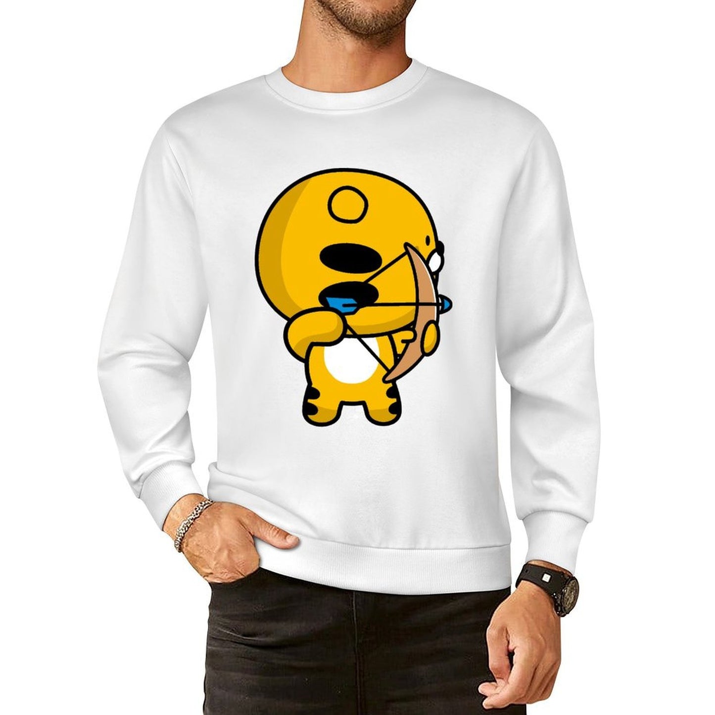 Front Patterned Long Sleeve TopDaily Eco / Sustainable