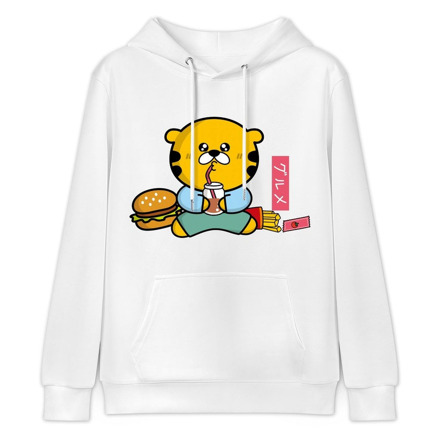 Front Graphic HoodiesStreetStyle SmoothWear