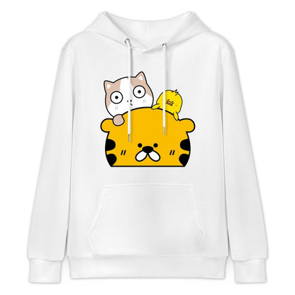 Eco-Conscious ClassicFit Front Graphic Hoodies