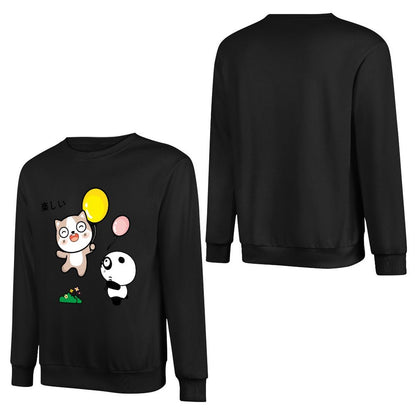 Front Patterned Long Sleeve TopStudio SoftTouch