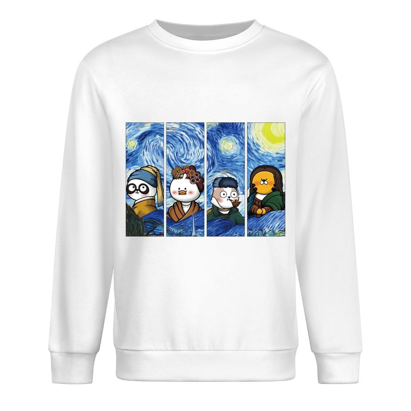 Front Patterned Long Sleeve TopClassicStyle Slim Fit