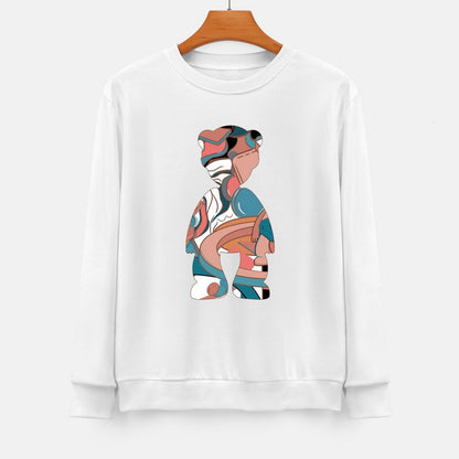 Long Sleeve With Front PatternClassic Fit Unisex