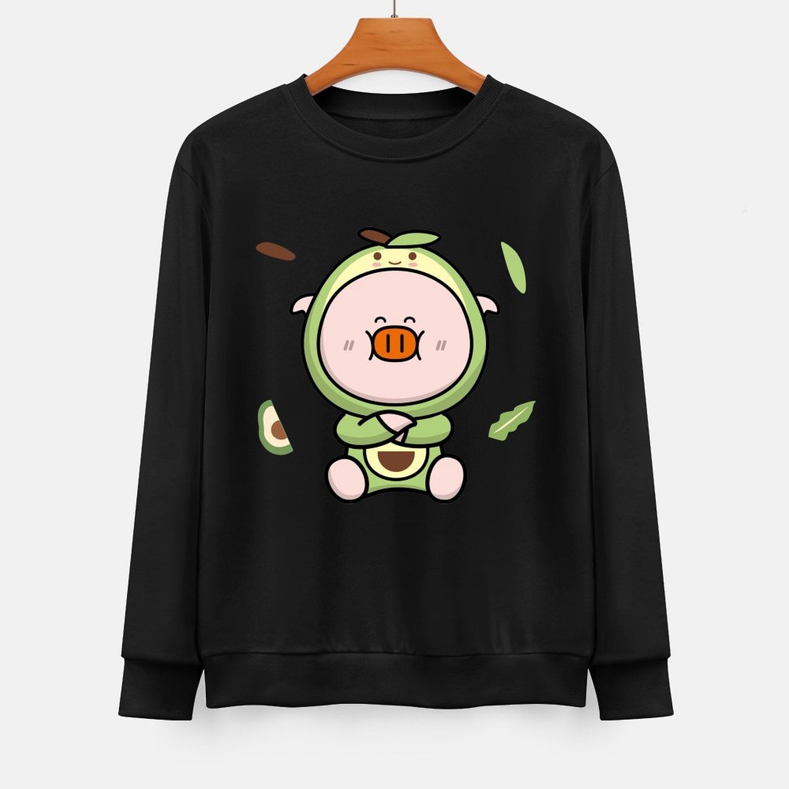  Front Patterned Long Sleeve TopCityStyle Smooth