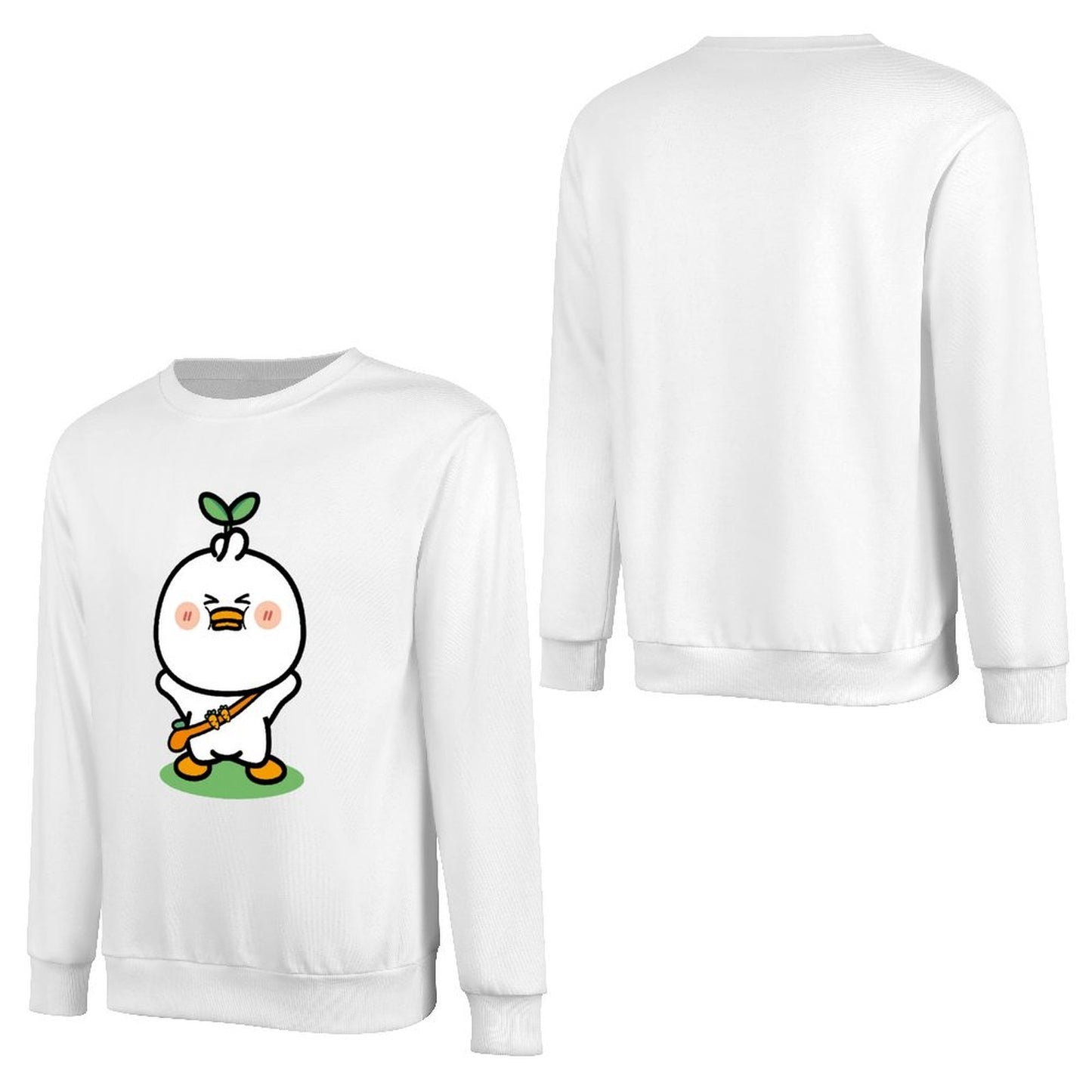 Front Patterned Long Sleeve TopReliable EasyWear