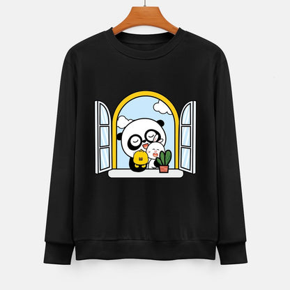  Front Patterned Long Sleeve TopChill Long Lasting