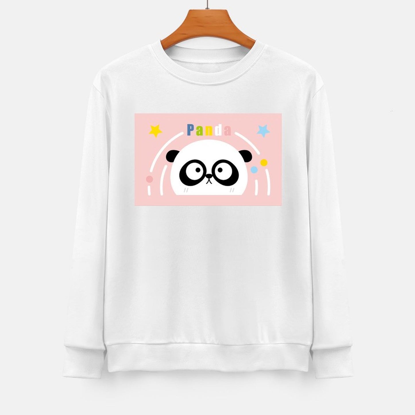 Front Patterned Long Sleeve TopEverydayComfort Shrink-Resistant