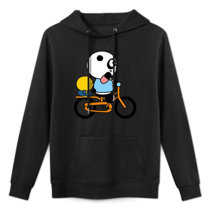 Crewneck Fade-Proof Front Graphic Hoodies